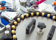 обозначать Semi автоматической машины для прикрепления этикеток круглой бутылки 400pcs/Min двойной бортовой