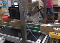 машины для прикрепления этикеток коробки 220V 0.65KW печатание в реальном времени штрихкода автоматической