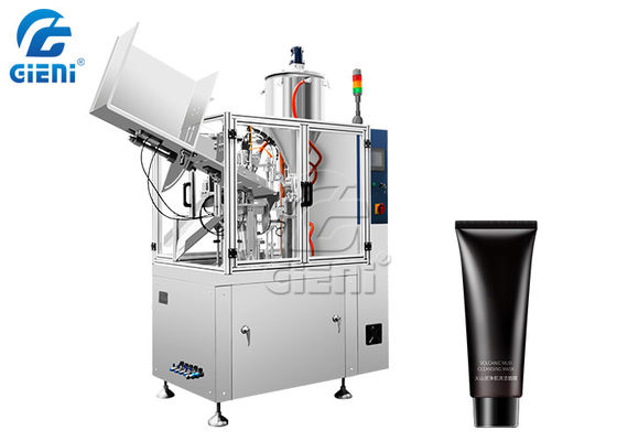 Машина завалки трубки управлением 50ML PLC косметическая с системой охлаждения воды